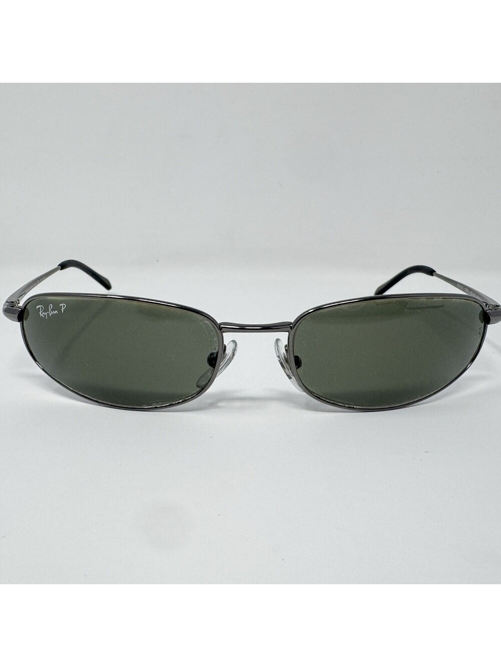 Ray-Ban RB8020 ORBS 004/48 Titanium Polarized Sunglasses 59-18